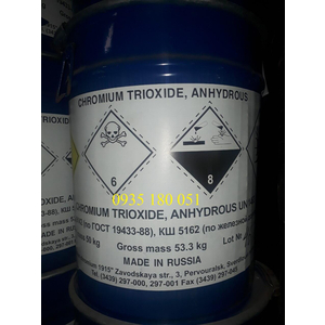 Chromium Trioxidde- Axit Crom CrO3 - Hóa Chất Công Nghiệp Bình Dương